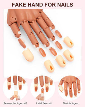 Difenni adjustable arm strap provides stable, customizable nail sessions
