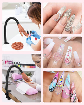 Difenni deep groove nail tips keep nails secure during practice