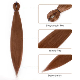 DIFUNEE hot water setting braiding hair enables easy style switching.