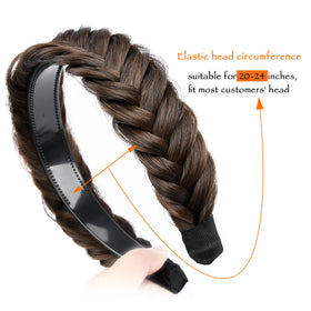 DIGUAN handmade elastic headband detail for secure comfortable wear