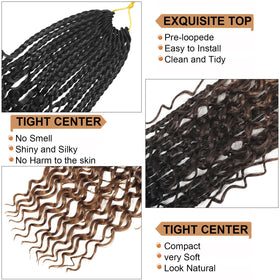 Diha crochet braids 8 packs for quick protective styling