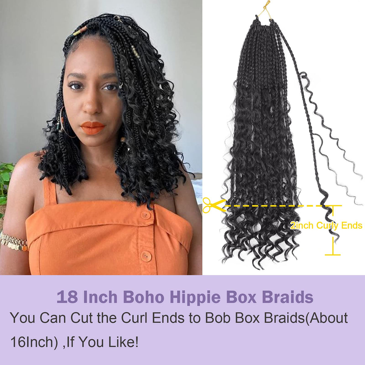 Diha Goddess Box Braids care maintenance tips included.