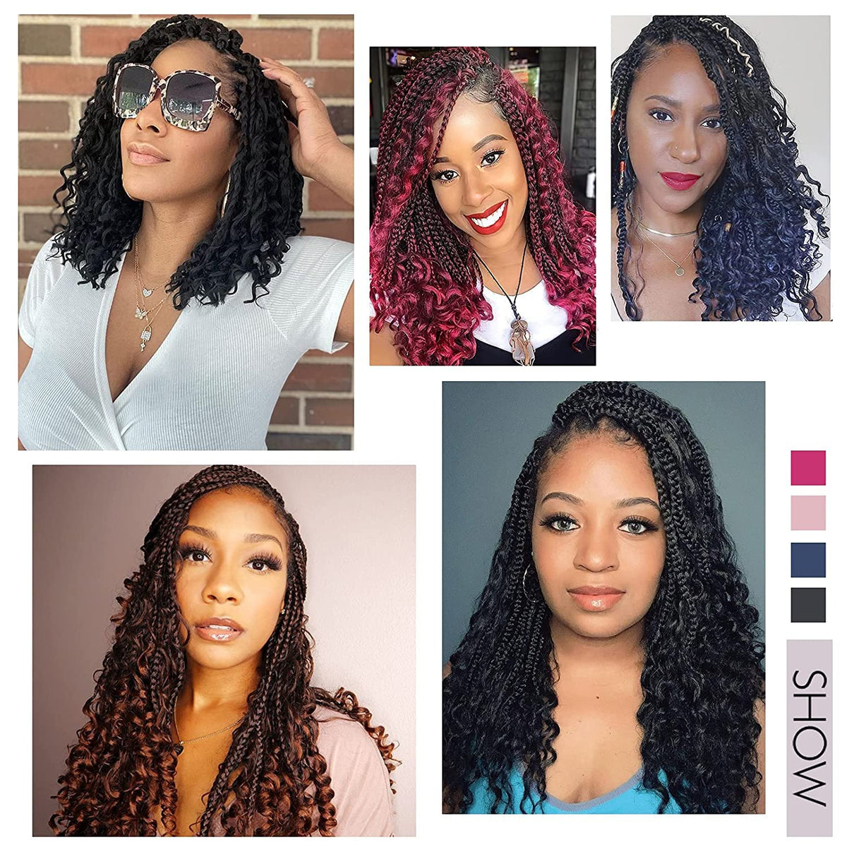 Diha protective style for Black women with minimal maintenance.
