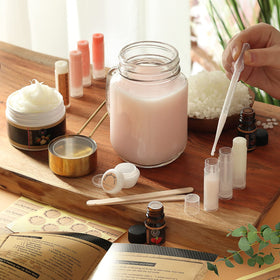 DilaBee CraftZee tubes and jars neatly organized for storage