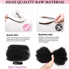 Dilekay Afro Kinkys bulk hair suited for mini twists and dreadlocks