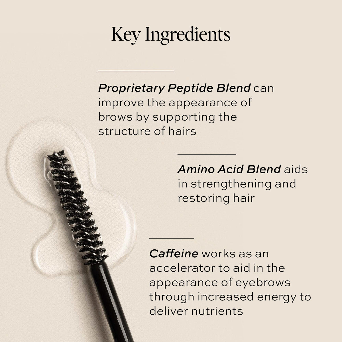 DIME Beauty clear gel on lashes demonstrates versatile use as clear mascara.