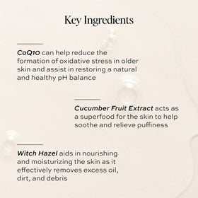 DIME Beauty Mini Super Skin Toner ingredients highlight CoQ10 for supporting skin energy.
