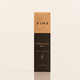 DIME Thirsty Face Mist travel-friendly 2 oz bottle for on-the-go refresh