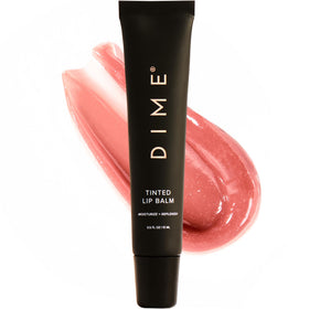 DIME Beauty Desert Rose lip balm tube with rich hydration and a subtle tint.
