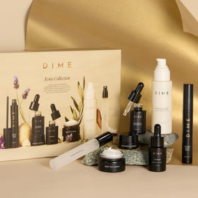 DIME Hyaluronic Acid Serum bottle for moisture attraction
