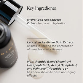 DIME Hydrolyzed Red Algae extract delivers deep hydration and elasticity support