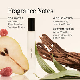 DIME Malibu Night top-notes feature raspberries and tropical fruits.