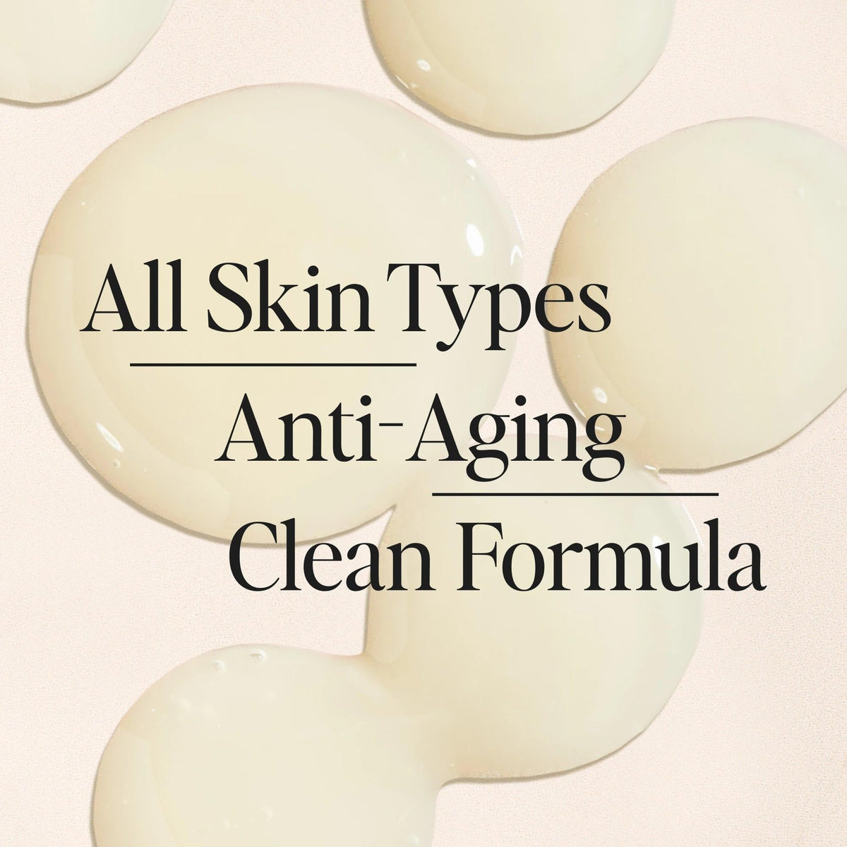 DIME Super Firm Serum texture close up showing lifting effect