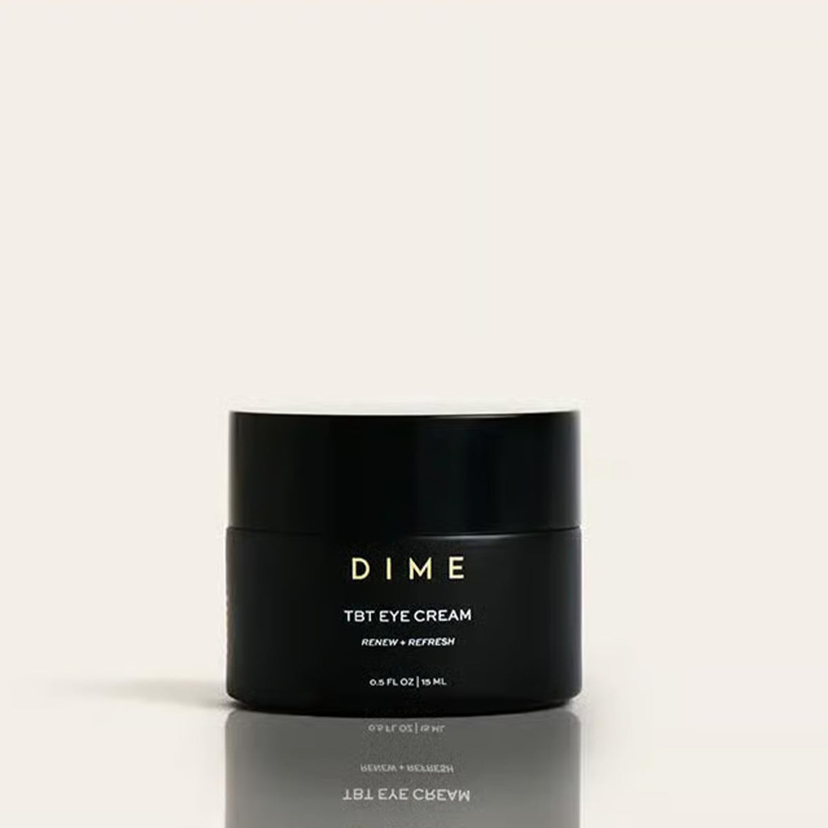 DIME TBT Eye Cream clean beauty promise badge