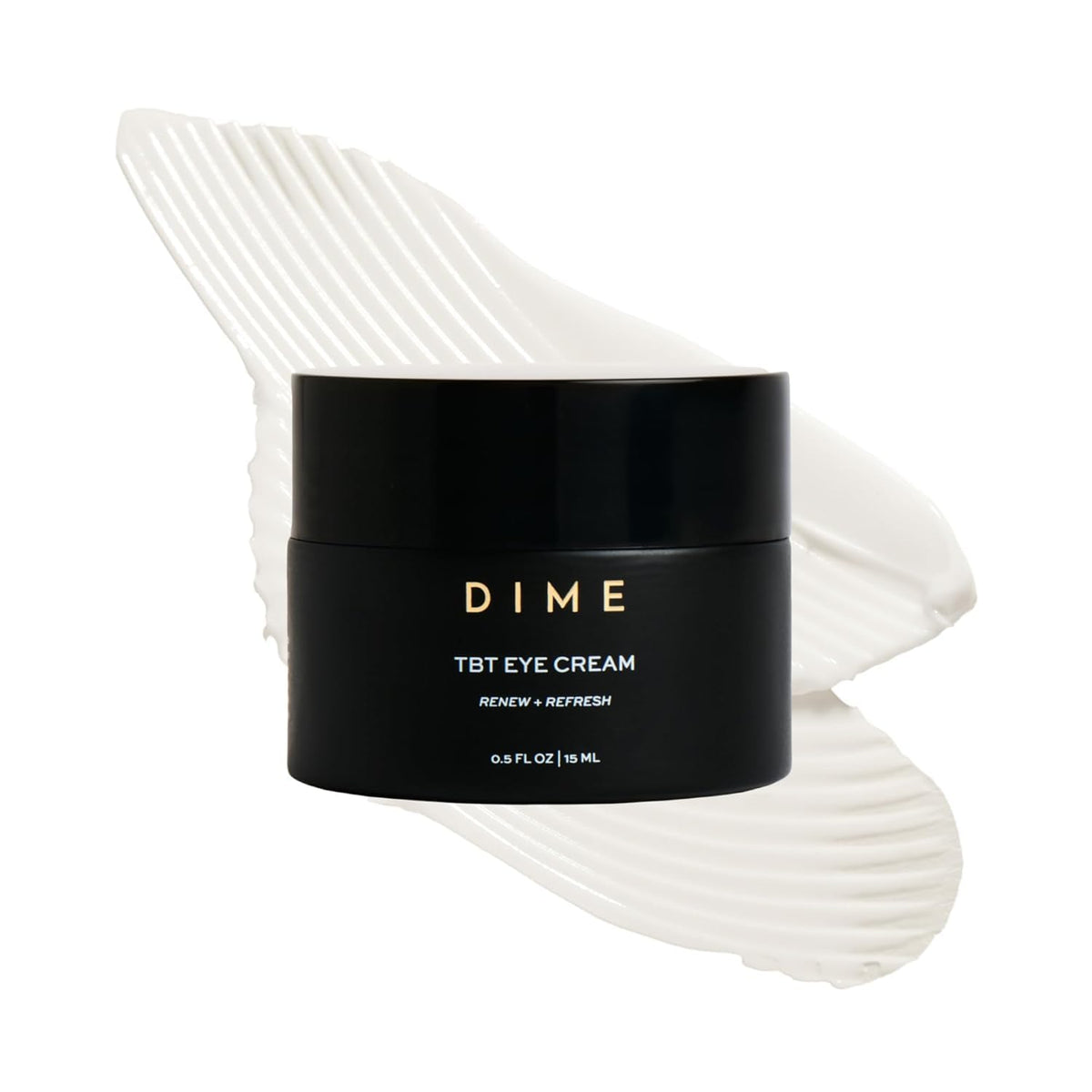 DIME TBT Eye Cream ingredients such as bakuchiol and squalane