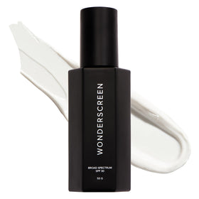 DIME Wonderscreen SPF 30 bottle pour for easy, mess-free application