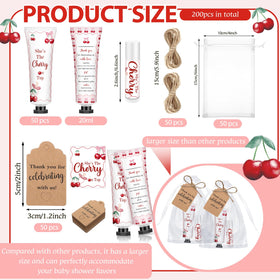 Dimsile cherry bow pattern packaging adds premium gifting touch