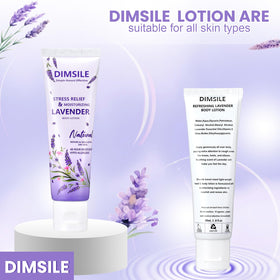 Dimsile close-up shows rich, quick-absorbing hydration for dry skin.