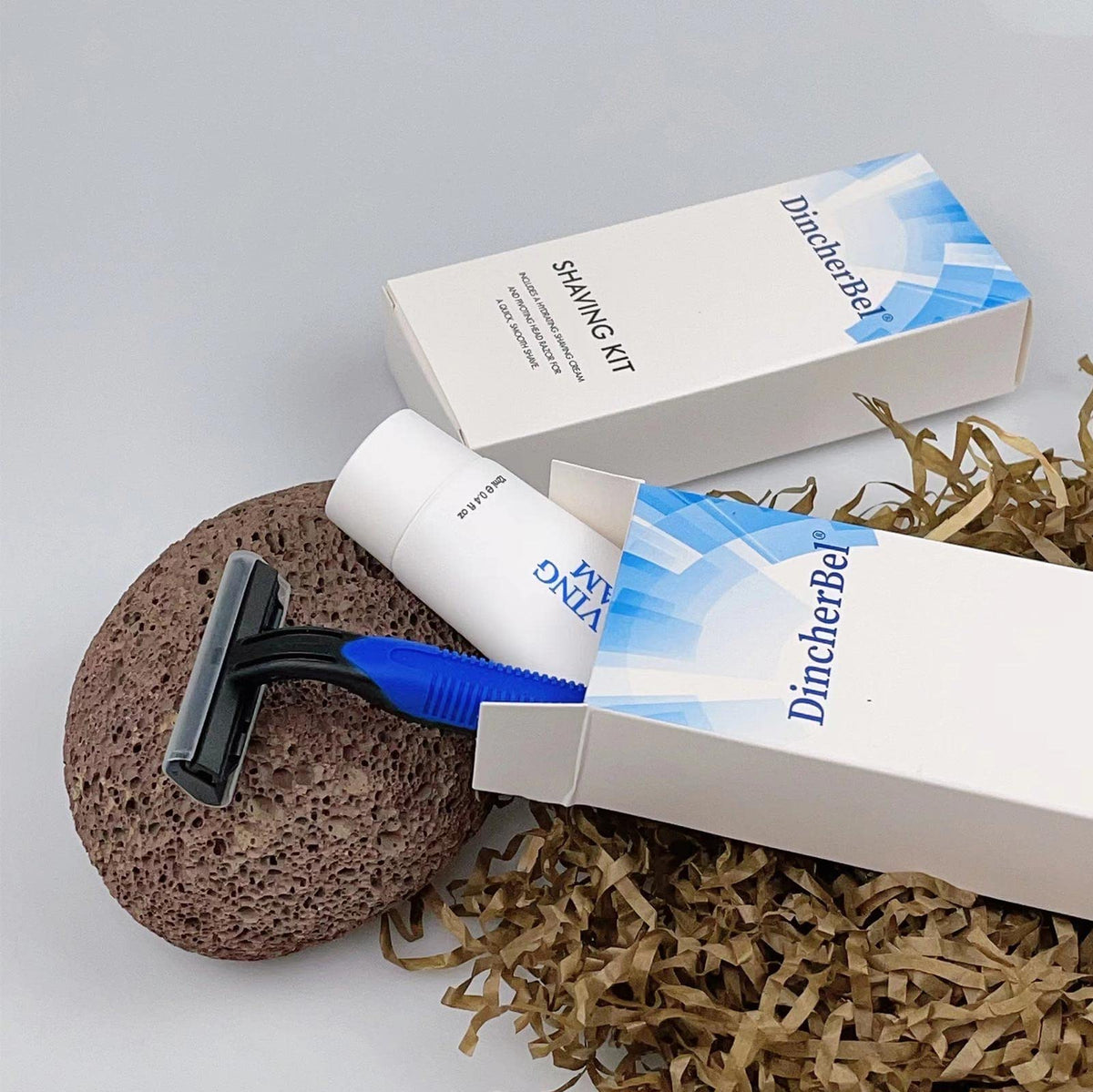 DincherBel TSA-approved travel kit suits airplanes, camps, and business trips.
