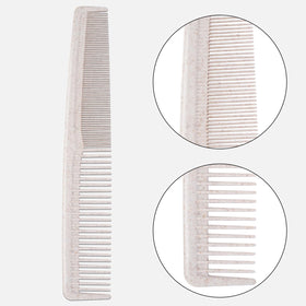 DincherBel wide-teeth wheat straw combs ideal for detangling.