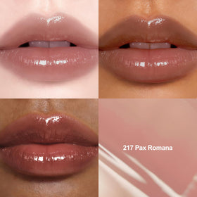 DINTO Blur-Glowy Lip Tint angled brush showing precise, mess-free application.