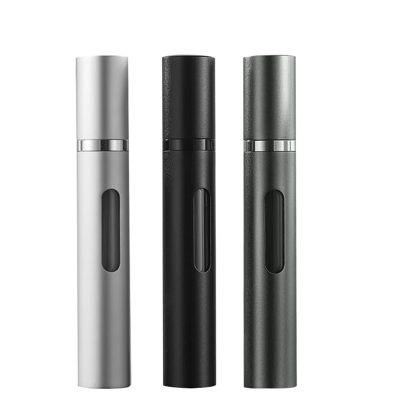 DIOHIO 10ml travel bottle in black for on-the-go fragrance