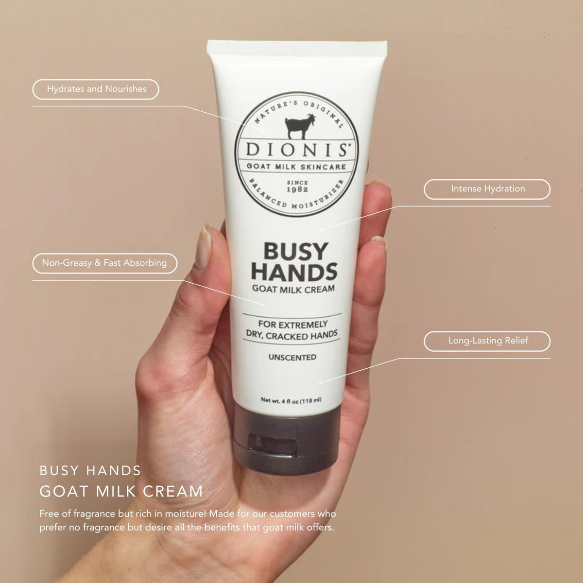 Cream texture shown during application for a non-greasy finish and smooth glide.