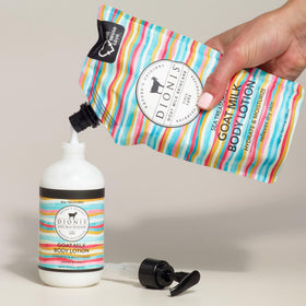 Dionis Sea Treasures packaging featuring ocean-inspired design