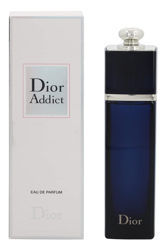 Dior Addict bottle with 3.4 oz, showcasing premium design and lasting fragrance.