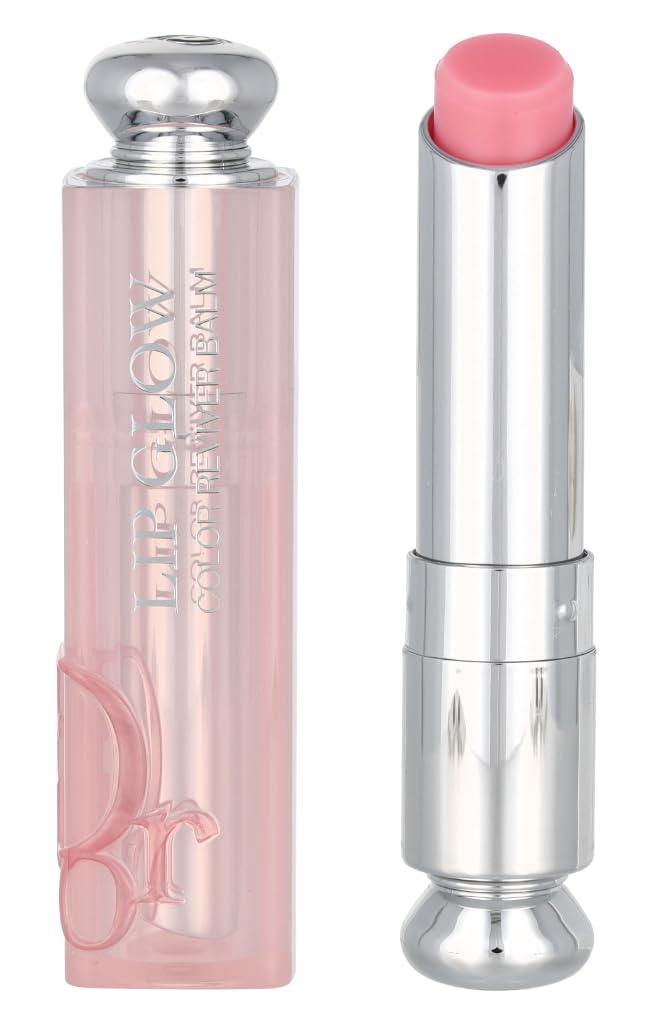 Dior Addict Lip Glow 001 Pink built-in brush enables precise application.