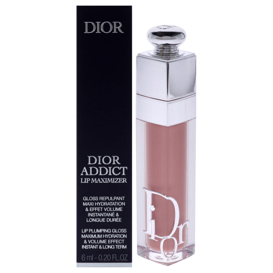 Dior Addict Lip Maximizer bottle in Beige delivers hydration and shine