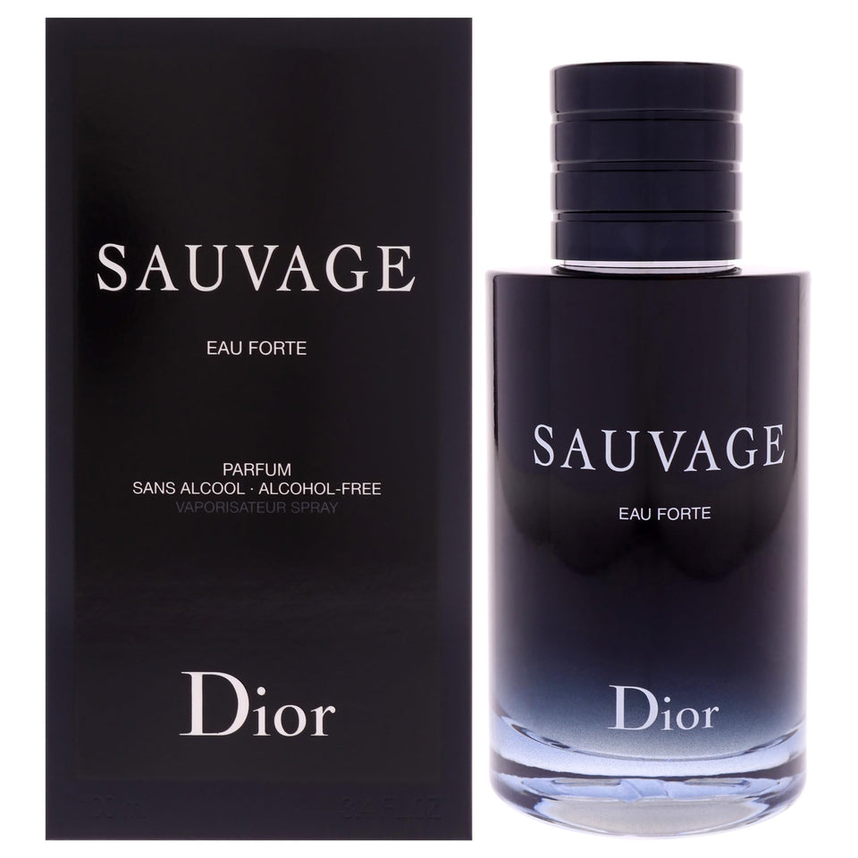 Dior Christian Sauvage Eau Forte Parfum bottle ready for daily wear