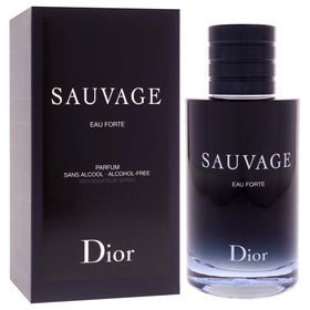 Close-up of the cap on Dior Christian Sauvage Eau Forte Parfum