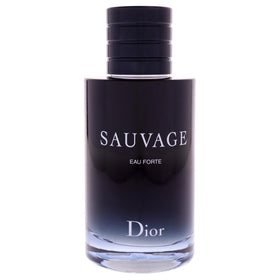 Dior Christian Sauvage Eau Forte Parfum packaging highlights premium presentation