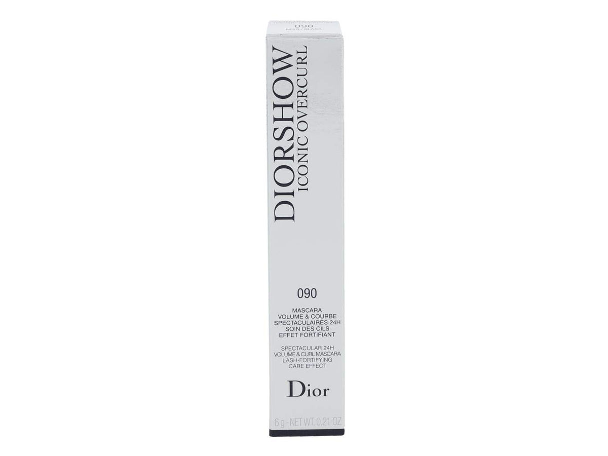 Dior Diorshow Iconic Overcurl wand close-up emphasizes precise curl setting.