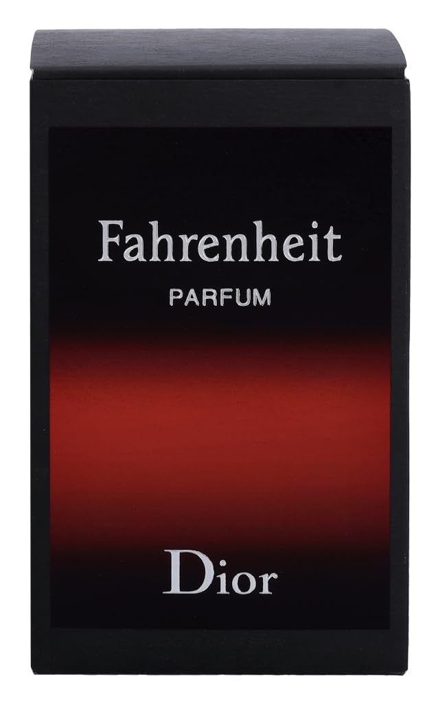 Dior Fahrenheit parfum spray 75 ml close-up showing craftsmanship.