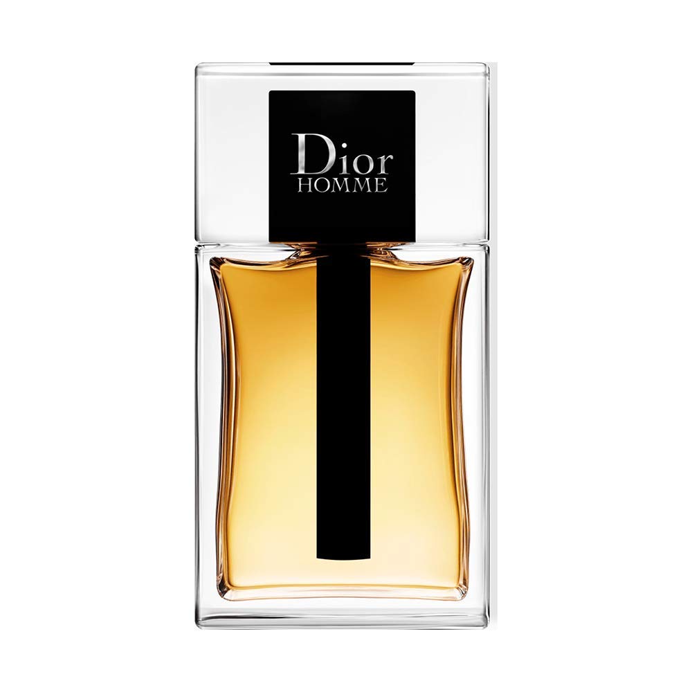 Dior Homme EDT bottle front showing premium design for refined daytime wear.