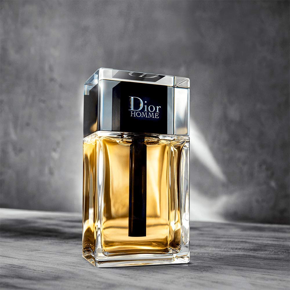 Dior Homme EDT packaging box communicates luxury and gift appeal.