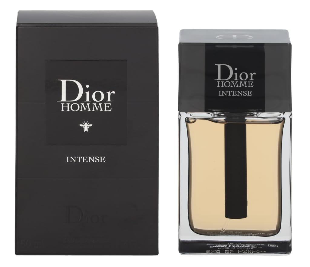 Dior Homme Intense bottle portrait highlighting premium craftsmanship for an evening fragrance.