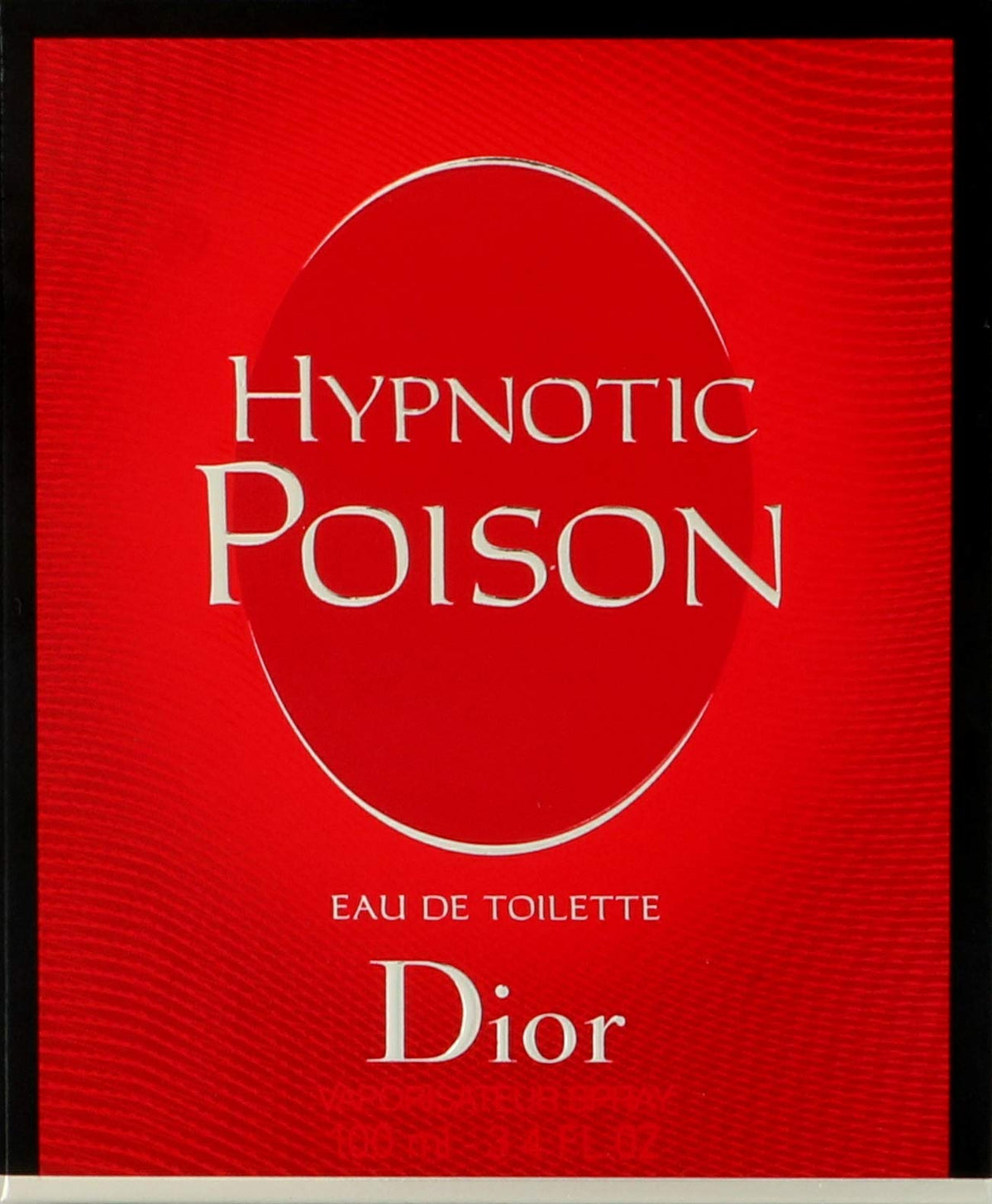 Dior Hypnotic Poison application on wrist shows wearability and aroma.