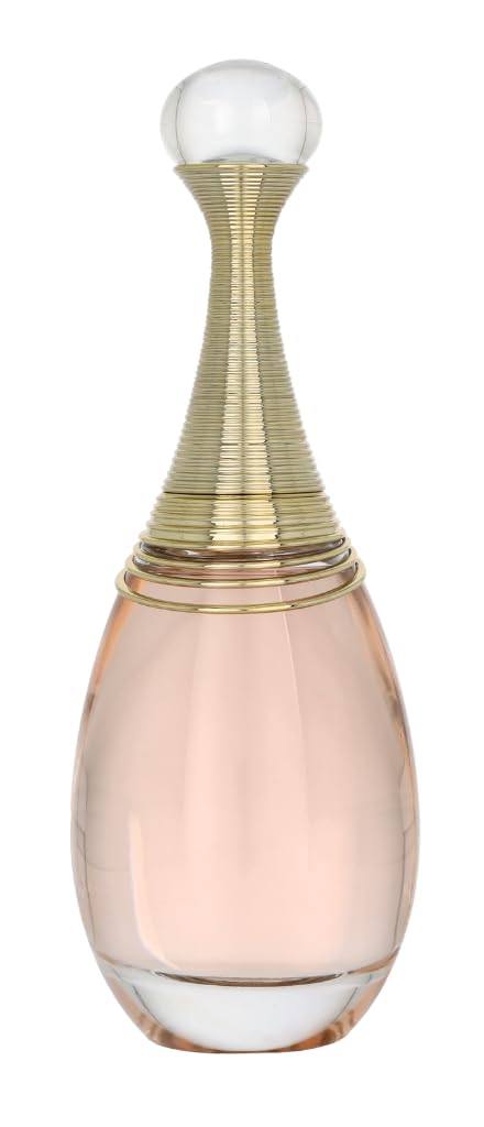 Dior J\'adore bottle close-up, premium glass and perfume details for collectors