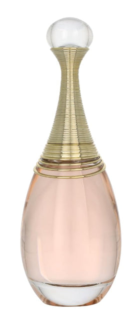 Dior J\'adore bottle close-up, premium glass and perfume details for collectors