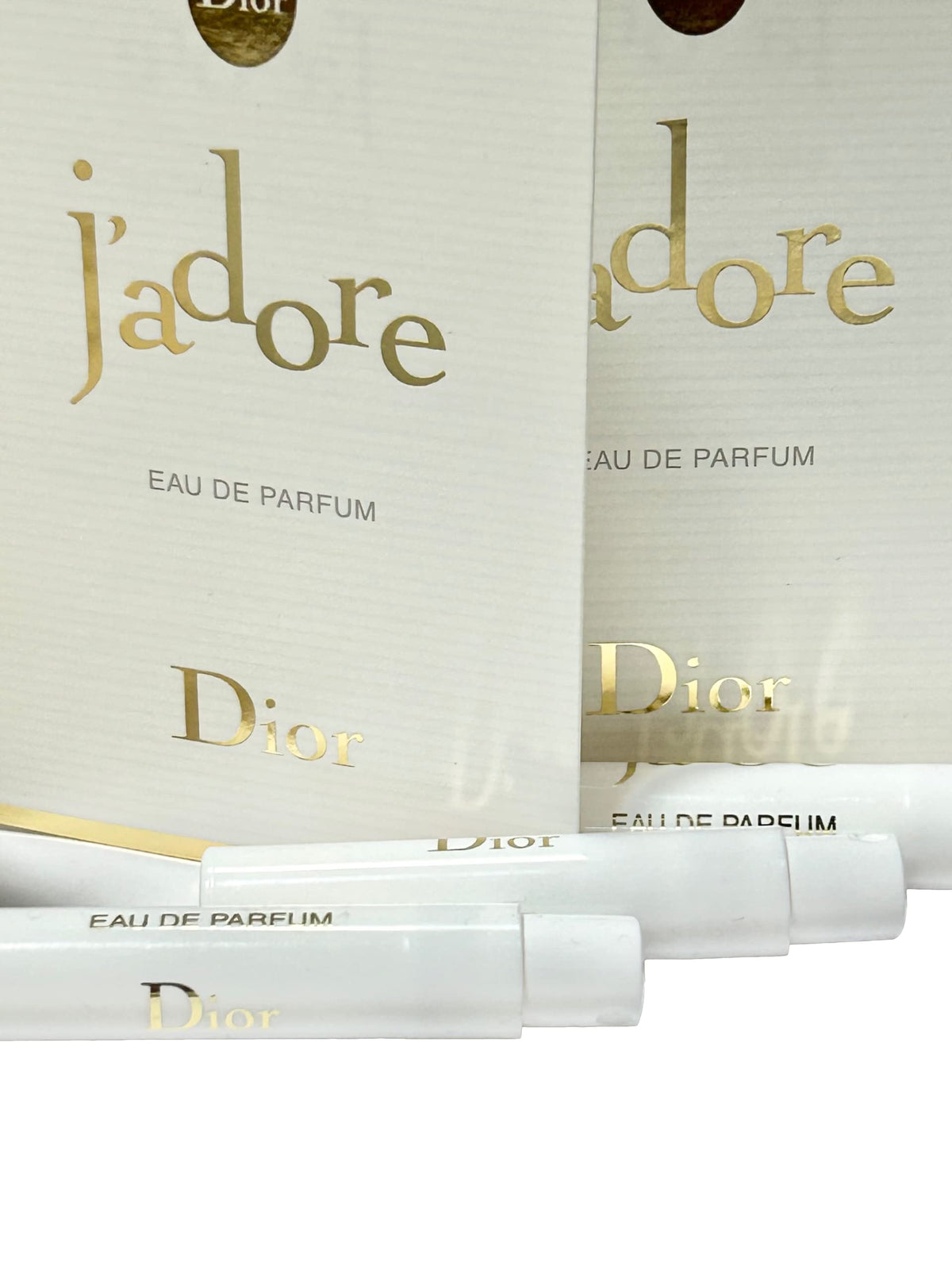 Travel-friendly Dior J adore sampler with compact mini vials for quick checks
