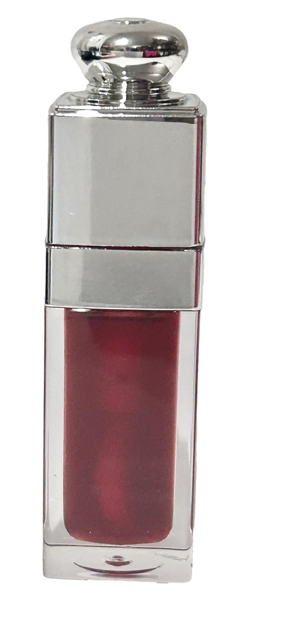 Dior Lip Glow Oil Color Reviver 062 cherry oil texture close-up shows glossy finish.