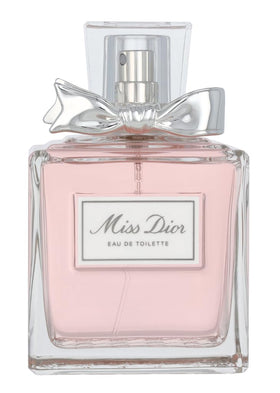 Dior Miss Dior bottle close-up of cap, highlighting refined packaging ideal for gifting.