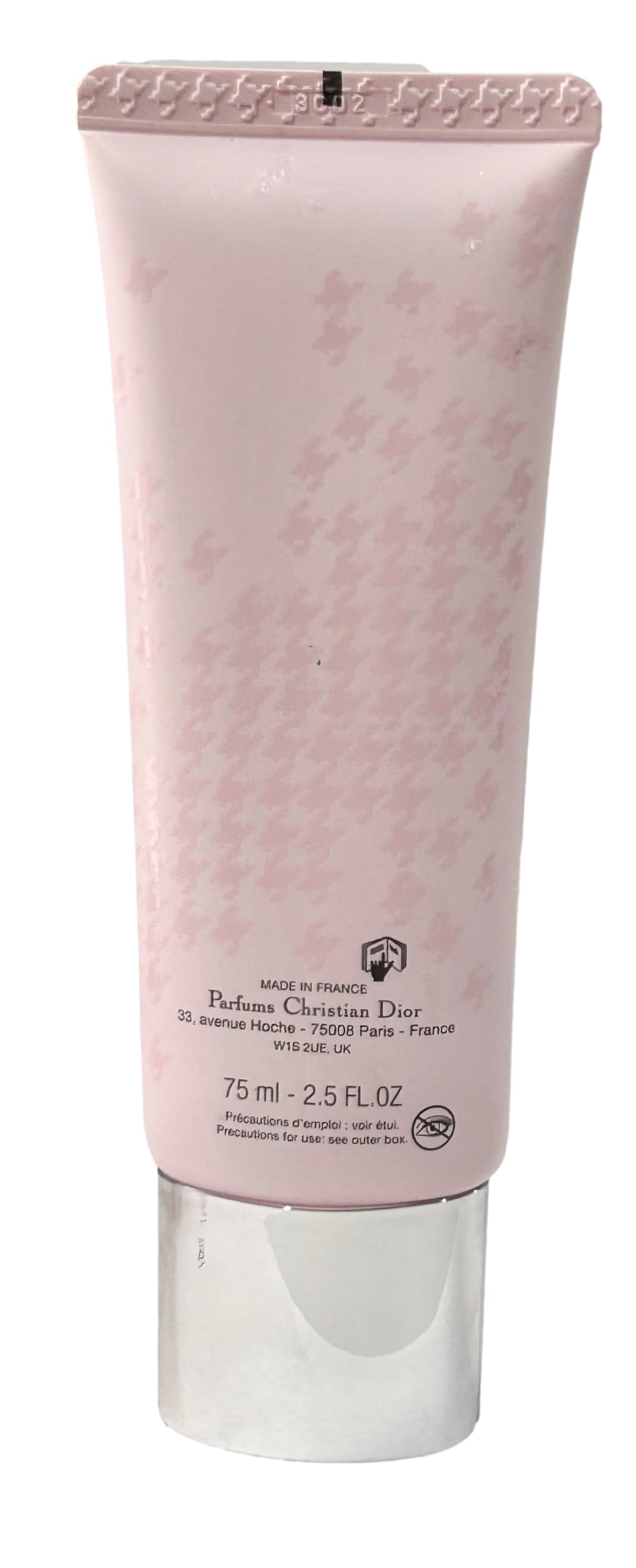 Close-up of Dior Miss Shimmering Rose Sorbet texture.