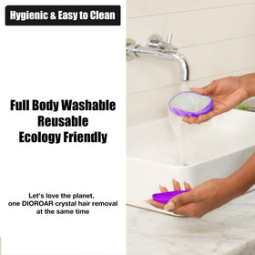 DIOROAR Crystal Hair Eraser exfoliates while removing hair