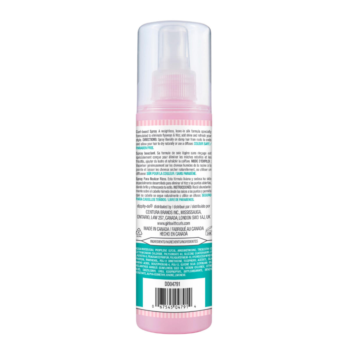 Dippity Do Curly hair looks shiny and defined after use.
