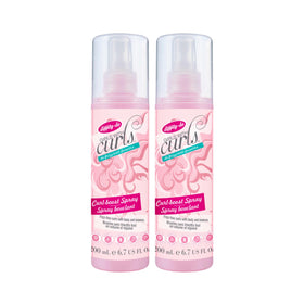 Dippity Do Girls With Curls Curl Boost Spray bottle refreshes curls.