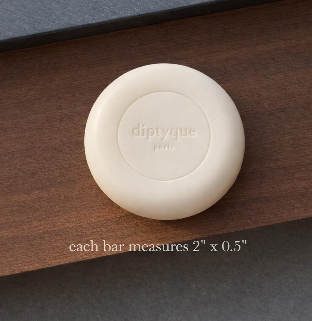 Round 2-inch soaps deliver a creamy, skin-friendly lather for daily use